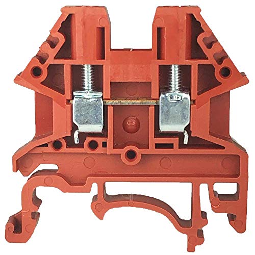 Dinkle DK2.5N-RD DIN Rail Terminal Blocks (Pack of 100)