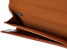 Load image into Gallery viewer, Timberland Women's Leather RFID Flap Wallet Clutch Organizer, Cognac (Buff Apache), One Size
