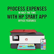 Load image into Gallery viewer, HP OfficeJet Pro 8035 All-in-One Wireless Printer - Includes 8 Months of Ink, HP Instant Ink, Works with Alexa - Coral (4KJ65A)
