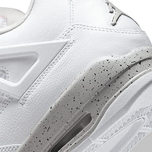 Load image into Gallery viewer, Nike Men's Air Jordan 4 Retro White Oreo, White/Tech Grey/Black/Fire Red, 7.5
