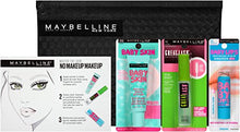 Load image into Gallery viewer, Maybelline New York NY Minute Makeup Kit, No Makeup Makeup Kit, Primer Gloss Mascara Makeup Set
