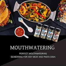 Load image into Gallery viewer, The Spice Lab Mediterranean Spices and Seasonings Set - Gift Set for All Around Cooking and Air Fryers - 4 Shaker Jars - Gluten Free, Kosher &amp; Non GMO Spices - All Purpose Premium Blends -2051
