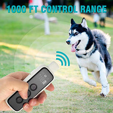 Load image into Gallery viewer, Bousnic Dog Shock Collar for 2 Dogs - ( 8-120lbs) Waterproof Rechargeable Electric Dog Training Collar with Remote for Small Medium Large Dogs with Beep Vibration Safe Shock Modes
