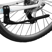 Load image into Gallery viewer, BV Bike Kickstand - Alloy Adjustable Height Rear Side Bicycle Kick Stand, for 24" - 28" Mountain Bike/Road Bike/BMX/MTB (Black)
