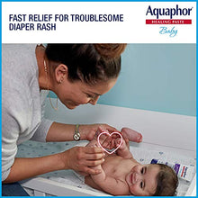 Load image into Gallery viewer, Aquaphor Baby Diaper Rash Paste - Fast Relief For Troublesome Diaper Rash and Flare-ups - 3.5 Oz. Tube
