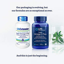 Load image into Gallery viewer, Life Extension Super Omega-3 Plus EPA/DHA Fish Oil, Sesame Lignans, Olive Extract, Krill &amp; Astaxanthin - Heart, Brain &amp; Joint Health Support - Gluten-Free, Non-GMO - 120 Softgels
