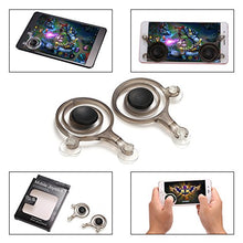 Load image into Gallery viewer, 2 PCS 2017 New Hot Mobile Game Joystick Game KESHEE Sucker Paste King Glory Handle Artifact Flat Cell phone Hand Touch Button for Mobile Phone Funny Game Controller(Transparent）
