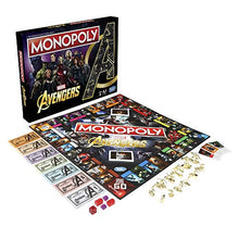 Load image into Gallery viewer, Monopoly: Marvel Avengers Edition Board Game for Ages 8 and Up (Amazon Exclusive)
