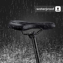Load image into Gallery viewer, SGODDE Comfortable Bike Seat-Gel Waterproof Bicycle Saddle with Central Relief Zone and Ergonomics Design for Mountain Bikes,Road Bikes,Men and Women

