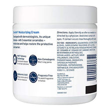 Load image into Gallery viewer, CeraVe Moisturizing Cream | Body and Face Moisturizer for Dry Skin | Body Cream with Hyaluronic Acid and Ceramides | Normal | Fragrance Free | 19 Oz
