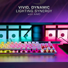 Load image into Gallery viewer, ROCCAT Vulcan TKL Pro PC Gaming Keyboard, Linear Optical Titan Switch, AIMO RGB Lighting, Tenkeyless Mechanical Feel Speed Keystroke, Low Profile Ergonomic Design for Wrist Rest Support, White
