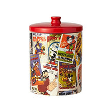 Load image into Gallery viewer, Enesco Disney Ceramics Mickey Mouse Collage Cookie Jar, 9.25", Multicolor
