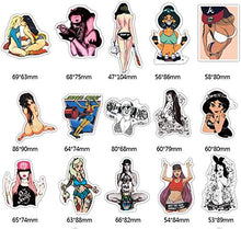 Load image into Gallery viewer, 50 pcs Sexy Women Stickers for Skateboard Graffiti Laptop Luggage Guitar Car Decals
