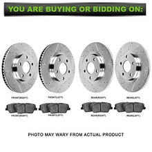 Load image into Gallery viewer, Brake and Rotors Kits,SCITOO 4pcs Brake Rotors and 8pcs Ceramic Brake Pads fit for 97-05 for Chevy Blazer,98-04 for Chevy S10,98-01 for GMC Jimmy,98-04 for GMC Sonoma,97-01 for Oldsmobile Bravada
