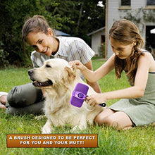 Load image into Gallery viewer, GM Pet Supplies Self Cleaning Slicker Brush | This is The Best Dog and Cat Brush for Shedding and Grooming | Our Pet Brushes Are Suitable for All Hair Lengths

