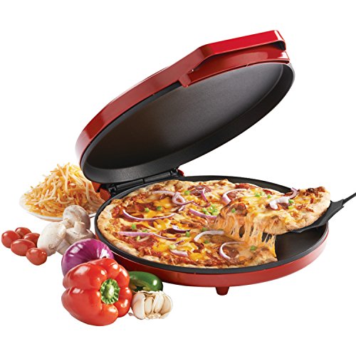 Betty Crocker Countertop Pizza Maker, 1440-Watt Pizza Maker Machine for Home, BC-2958CR