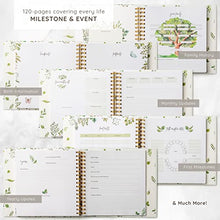 Load image into Gallery viewer, Keepsake Baby Memory Book for Baby Boy or Girl – Timeless Baby First 5 Year Baby Book – A Milestone Book to Record Every Event from Birth to Age 5 – Gender Neutral Baby Journal Scrapbook Photo Album
