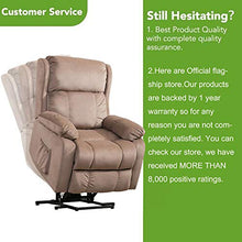 Load image into Gallery viewer, Harper&amp;Bright Designs Power Lift Chair Soft Fabric Recliner Living Room Sofa Chair
