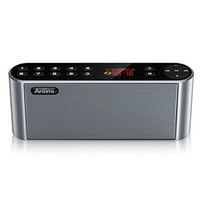 Load image into Gallery viewer, Antimi Bluetooth/FM Radio/MP3 Player Portable Wireless Speaker (Black)
