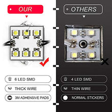 Load image into Gallery viewer, LED Truck Pickup Bed Lights Kit, 48 LEDs Truck Cargo Pickup Bed Lighting Kit with Switch, IP68 Waterproof for truck Bed, Under Car, Rail Light Cargo- 8 PCS
