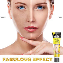 Load image into Gallery viewer, 24K Gold Facial Mask Collagen Peel-off with Skin Soft Brush Applicator, Whitening Anti-Wrinkle Lifting Firming Moisturizing Face Skin Care Masks 4.22 Fl.oz (gold60)
