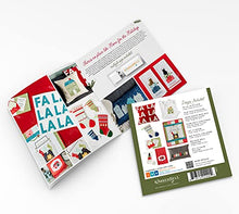 Load image into Gallery viewer, Kimberbell Home for The Holidays: 8 Curated Machine Embroidery Design Projects on USB, Step-by-Step Instructions for Beginner to Advanced, Variety of Techniques, Hoop Sizes: 5x7, 6x10, 8x12, 9x14
