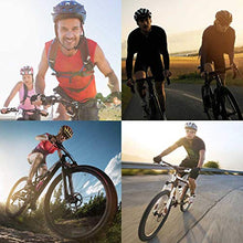 Load image into Gallery viewer, Karetto Bike Gel &amp; Foam Seat Cover Excercise Bicycle Saddle Cover with Drawstring, Rain and Dust Resistant，Reflective Band Bandanas ，Soft Cover for Mountain, Road and Cruiser Bikes…
