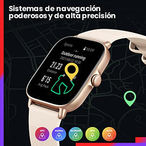 Amazfit GTS 3 Smart Watch for Android iPhone, Alexa Built-in, GPS Fitness Sports Watch with 150 Sports Modes, 1.75” AMOLED Display, 12-Day Battery Life, Blood Oxygen Heart Rate Tracking, Black