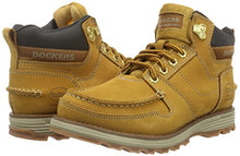 Load image into Gallery viewer, Dockers by Gerli Men's Trekking and Hiking Boots Hi-Top Trainers, Yellow Golden Tan 910, 14.5
