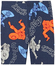Load image into Gallery viewer, Amazon Essentials Boys' Disney Star Wars Marvel Snug-Fit Cotton Pajama Sleepwear Sets, 3-Piece Marvel Captain America, 3T
