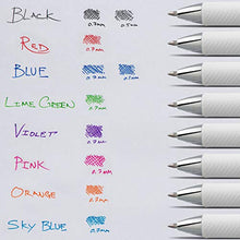 Load image into Gallery viewer, Pentel EnerGel Pearl Deluxe RTX Liquid Gel Pen, (0.5mm), Fine Line, Needle Tip, Blue Ink, Box of 12 (BLN75PW-C)
