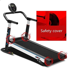 Load image into Gallery viewer, asdfg Folding Treadmil,Mechanical Treadmill Walking, Jogging Machine Folding Shock Running Home Gym Workout Fitness Under Desk Treadmills 160kg
