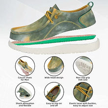 Load image into Gallery viewer, ITAZERO Men's Slip on Tennis Loafer Shoes Casual Fashion Canvas Deck Shoe Lightweight Breathable Memory Foam Insole Relieve Foot Pain Walking Shoes Tenis para Hombres Yellow 12
