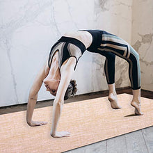 Load image into Gallery viewer, Jute Yoga Mat for Women, Non-Slip Professional Yoga Mat for Yoga, Pilates and Floor Exercise
