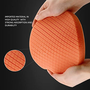 Buffing Polishing Pads, SPTA 5Pc 5.5 Inch Face for 5 Inch 125mm Backing Plate Compound Buffing Sponge Pads Cutting Polishing Pad Kit For Car Buffer Polisher Compounding,Polishing and Waxing -SQPPS5MIX
