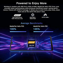 Load image into Gallery viewer, Unlocked Smartphone Blackview A80 Pro, 6.49 inch HD+, 4GB RAM+64GB ROM with 4680mAh Big Battery, 4G Dual SIM for AT&amp;T, T-Mobile, Cricket Phone,13MP Quad Rear Camera, Android 9.0 Unlocked Cell Phones
