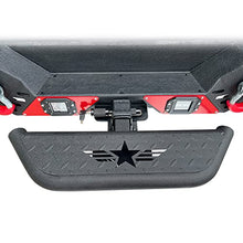 Load image into Gallery viewer, YZONA Truck Hitch Step bar Towing Hitch Steps for 2 inch Receivers with Pin Lock and Stabilizer and Brake Lights
