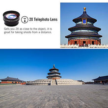Load image into Gallery viewer, SHUTTERMOON UPGRADED Phone Camera Lens Kit for iPhone 11/Xs/R/X/8/7/6s/Smartphones/Pixel/Samsung/Android Phones Camera. 2xTele Lens Zoom Lens+Fisheye Lens+Super Wide Angle Lens&amp;Macro Lens+CPL (5 in 1)
