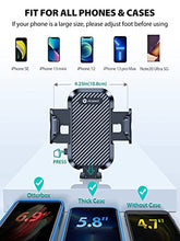 Load image into Gallery viewer, VICSEED Universal Cell Phone Holder for Car [Solid &amp; Durable] Car Phone Holder Mount for Dashboard Windshield Air Vent Long Arm Strong Suction Cell Phone Car Mount Thick Case Heavy Phones Friendly
