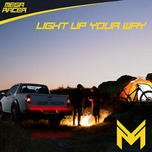 Load image into Gallery viewer, Mega Racer Single Row 60 Inch LED Tailgate Light Bar for Trucks - 5 Functions Brake/Running/Turn Signals/Reverse/Double Flashing Lights, 90 Pieces LED Diodes, IP67 Waterproof Rating, 1 Pc
