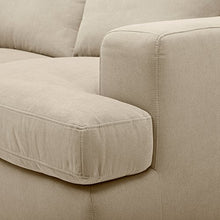 Load image into Gallery viewer, Amazon Brand – Stone &amp; Beam Lauren Down-Filled Oversized Loveseat Sofa, 74"W, Fawn
