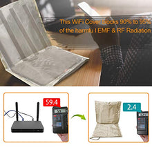 Load image into Gallery viewer, WiFi Router Cover NEWBEAU WiFi EMF Protection Router Radiation Blocking Guard WiFi Cover, EMF WiFi Protective Cover Rf Radiation Shield (B-13.7in 15.7in)
