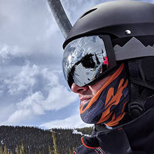 Load image into Gallery viewer, OutdoorMaster Kelvin Ski Helmet - Snowboard Helmet for Men, Women &amp; Youth (Black,L)
