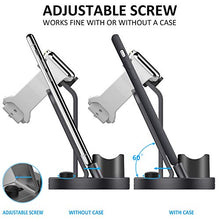 Load image into Gallery viewer, OLEBR 3 in 1 Charging Stand Compatible with iWatch Series 5/4/3/2/1, AirPods and iPhone 11/11 Pro/11 Pro Max/Xs/X Max/XR/X/8/8Plus/7/7 Plus /6S /6S Plus(Original Charger &amp; Cables Required) Black
