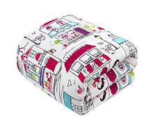 Load image into Gallery viewer, Chic Home Kid's City 5 Piece Comforter Set Quaint Town Theme Youth Design Bedding-Throw Blanket Decorative Pillow Shams Included, Full
