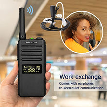 Load image into Gallery viewer, CONNECOM Two Way Radio - Digital &amp; Analog Walkie Talkies for Adults, Rugged 2 Way Radio Rechargeable Business Walky Talky Suitable for Shop, Hotel, Warehouse, Restaurant, CEducation GD700 4 Pack

