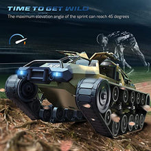 Load image into Gallery viewer, Ruko RC Tank, 1:12 Scale All Terrain Remote Control Cars for Adults, High Speed Spraying RC Trucks with 2 Batteries, 45 Mins Play, 360°Rotating Drifting, Gifts for Boys and Girls
