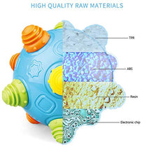 Load image into Gallery viewer, Baby Music Shake Dancing Ball Toy, BPA Free Bouncing Sensory Developmental Ball for Boys and Girls
