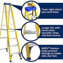 Load image into Gallery viewer, Louisville Ladder FS2008 Step Ladder, 8-Feet/250lb
