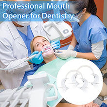 Load image into Gallery viewer, EZGO 20 Pieces (Size M) C-Shape Teeth Whitening Cheek Retractor, Autoclavable Dental Mouth Opener, Disposable Dental Lip Cheek Retractor for Mouthguard Challenge Game
